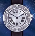 Cartier白K金腕表